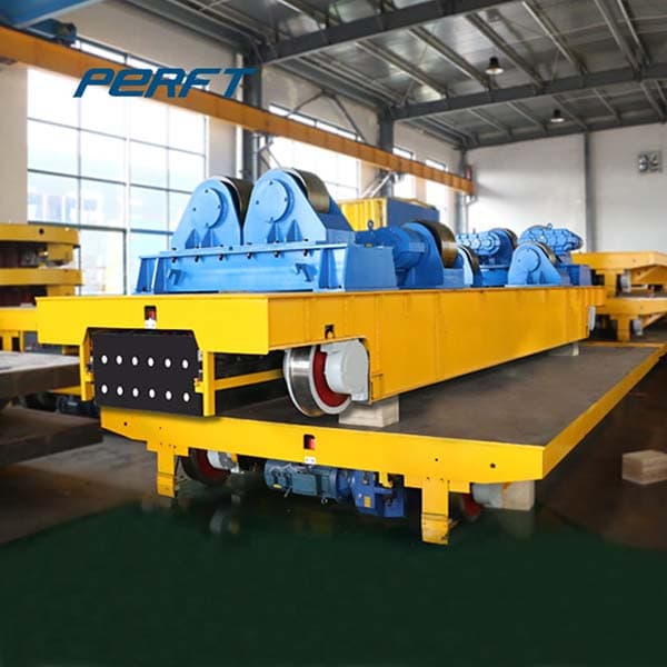 industrial motorized carts for material handling 120 ton